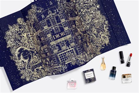 prix calendrier de l avent dior|Dior christmas gift set.